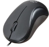 Мышь Оклик 115S черный оптическая (1200dpi) USB для ноутбука (3but)