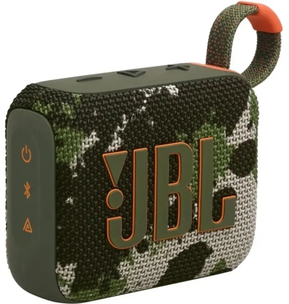 Колонка порт. JBL GO 4 камуфляж 4.2W 1.0 BT 850mAh (JBLGO4SQUAD)
