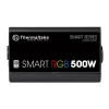 Блок питания Thermaltake ATX 500W Smart RGB 500 80+ (24+4+4pin) APFC 120mm fan color LED 6xSATA RTL