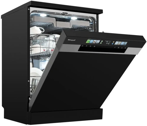 Посудомоечная машина Weissgauff DW 6140 черный/серебристый (полноразмерная) инвертер